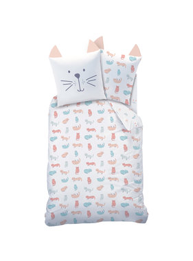 Matt & Rose Duvet cover Miaou 140 x 200 Cotton