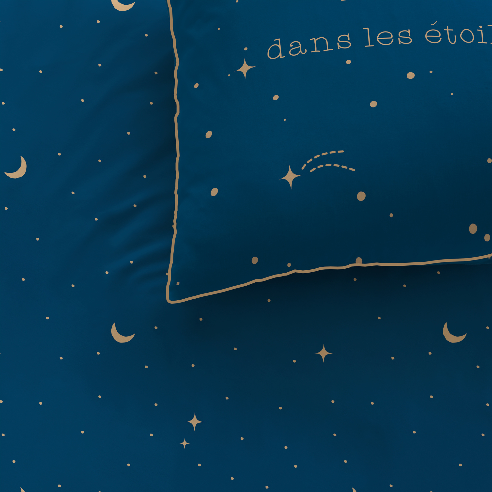 Matt & Rose Duvet cover Star Gaze - Single - 140 x 200 cm - Cotton
