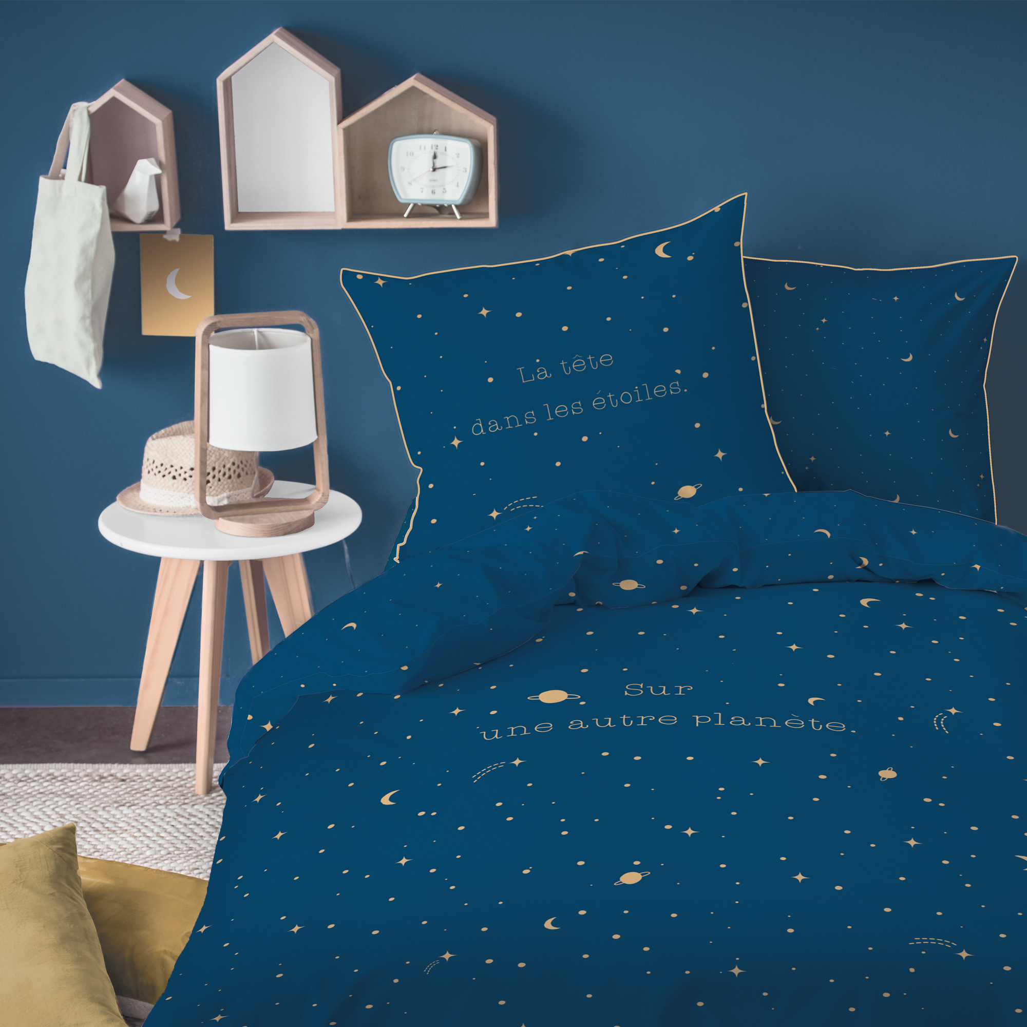Matt & Rose Duvet cover Star Gaze - Single - 140 x 200 cm - Cotton