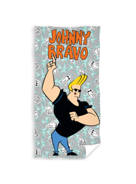 Johnny Bravo Strandlaken 70 x 140 cm katoen