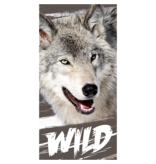 Animal Pictures Beach towel Wolf - 70 x 140 cm - Cotton