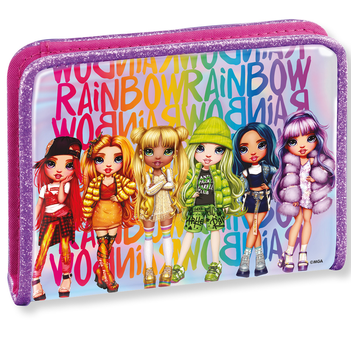 Rainbow High Wallet - 11.5 x 8 cm - Polyester