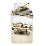 Tank Duvet cover Camouflage - Single - 140 x 200 cm - Cotton