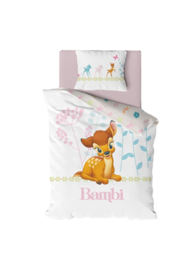 Disney Bambi BABY Dekbedovertrek 135 x 100 cm 40 x 60 cm katoen