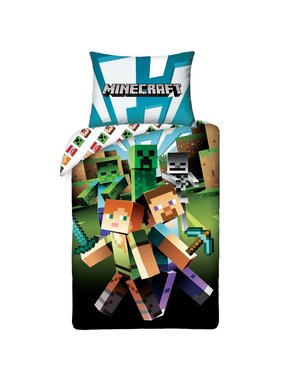 Minecraft Duvet cover Monster Spawn 140 x 200 cm Cotton