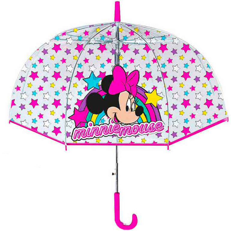 Disney Minnie Mouse Paraplu Ster - Ø 64 x 61 cm - Polyester