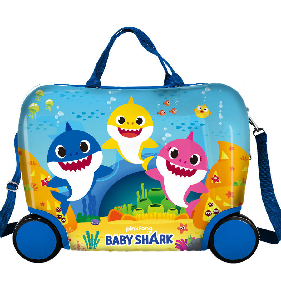 Baby Shark Travel case - 40 x 32 x 20 cm - Blue