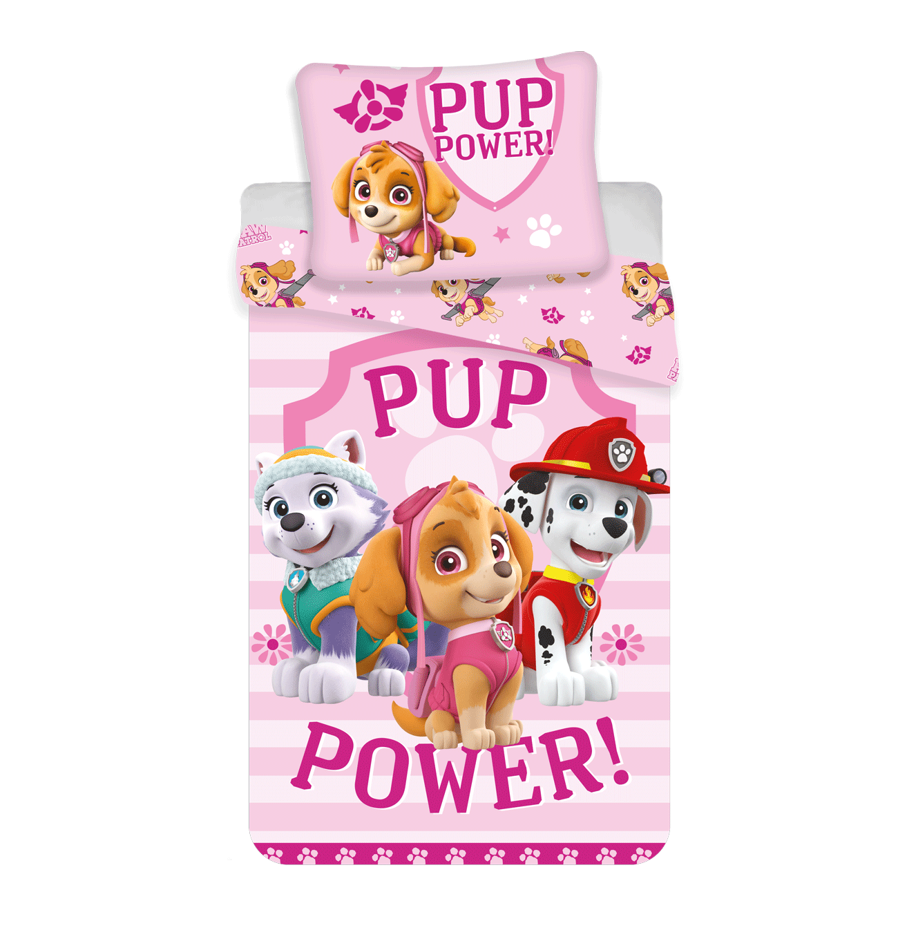 Paw Patrol BABY dekbedovertrek Pup Power - 100 x 135 cm - Katoen