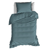 De Witte Lietaer Duvet cover Cotton Satin Olivia - Single - 140 x 200/220 cm - Green