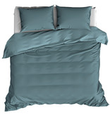 De Witte Lietaer Duvet cover Cotton Satin Olivia - Double - 200 x 200/220 cm - Green