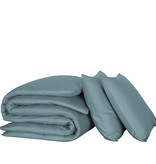 De Witte Lietaer Dekbedovertrek Katoen Satijn Olivia - Lits Jumeaux - 240 x 220 cm - Groen