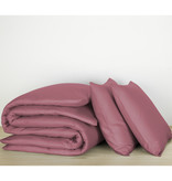 De Witte Lietaer Dekbedovertrek Katoen Satijn Olivia - Tweepersoons - 200 x 200/220 cm - Roze