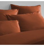 De Witte Lietaer Duvet cover Cotton Satin Olivia - Lits Jumeaux - 240 x 220 cm - Brown