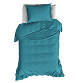 De Witte Lietaer Dekbedovertrek Katoen Satijn Olivia - Eenpersoons - 140 x 200/220 cm - Groen