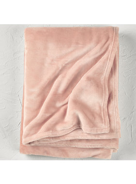 De Witte Lietaer Fleece deken Snuggly Blush 150 x 200 cm