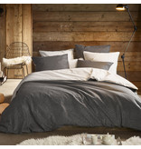 De Witte Lietaer Dekbedovertrek Shooting Star Sea Salt - Eenpersoons -  140 x 200/220 cm - Katoen Flanel