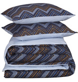 De Witte Lietaer Duvet cover Sioux Blue Grey - Lits Jumeaux - 240 x 220 cm - Cotton Flannel
