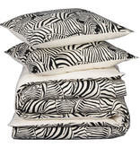 De Witte Lietaer Dekbedovertrek Zebra Cream - Lits Jumeaux - 240 x 220 cm - Katoen Flanel