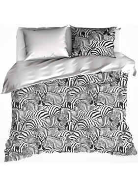 De Witte Lietaer Duvet cover Zebra Cream 260 x 240 cm Cotton Flannel