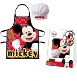 Disney Mickey Mouse Apron and Chef's Hat - 4-8 Years