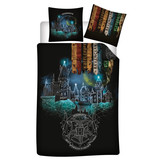 Harry Potter Dekbedovertrek Tovenarij - Eenpersoons - 140 x 200 cm - Polyester