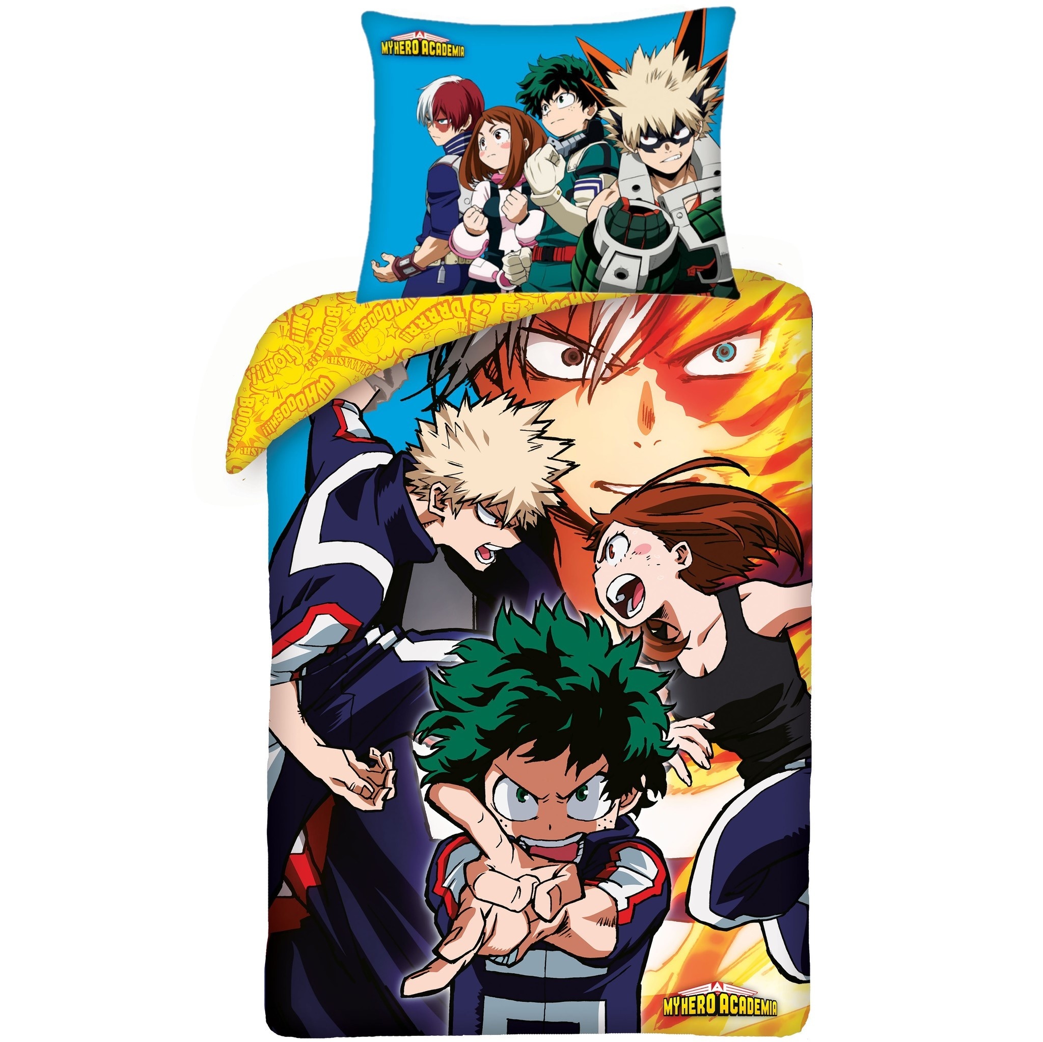 My Hero Academia Duvet cover Team - Single - 140 x 200 cm - Cotton