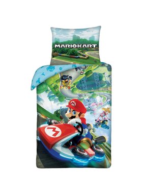 Super Mario Duvet cover Mariokart 140 x 200 cm Cotton