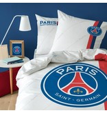 Paris Saint Germain Dekbedovertrek Retro White - Eenpersoons - 140 x 200 cm - Katoen