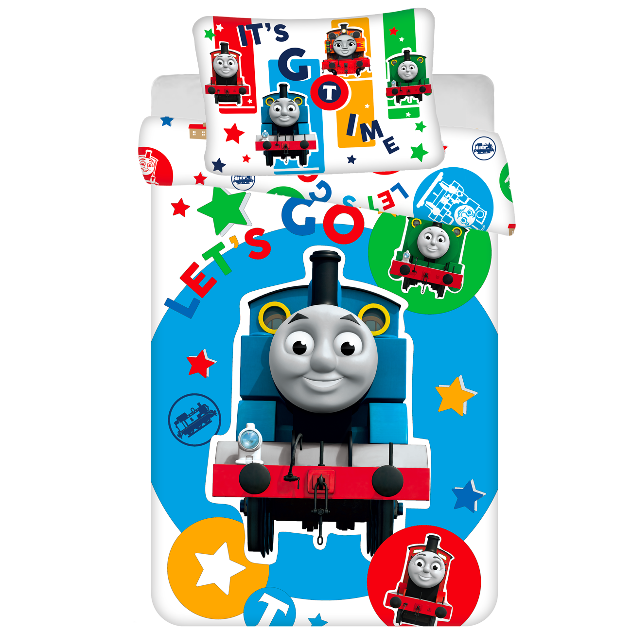 Thomas & Friends BABY dekbedovertrek - 100 x 135 cm - Katoen