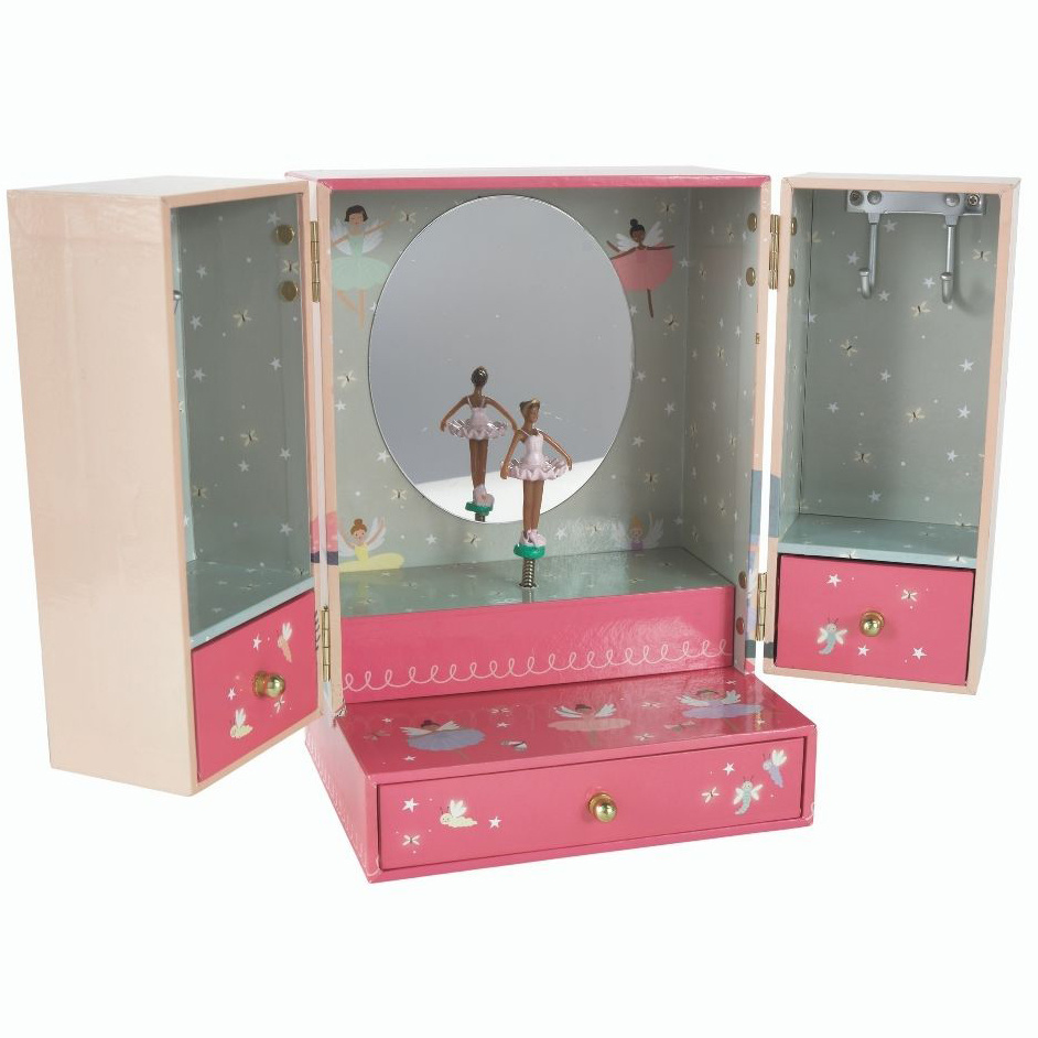 Floss & Rock Ballet - Music/Jewelry box - 21 x 15 x 12 cm - Multi