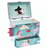 Floss & Rock Unicorn - Muziek-/ Sieradendoosje  - 15 x 15 x 10 cm - Multi