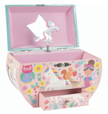 Floss & Rock Rainbow Fairy - Music/Jewelry box - 14 x 16.5 x 9 cm - Multi