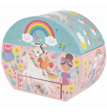 Floss & Rock Rainbow Fairy - Muziek-/ Sieradendoosje  - 14 x 16.5 x 9 cm - Multi