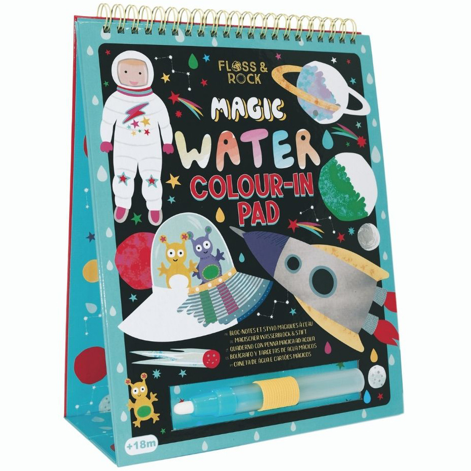 Floss & Rock Space - Water Flip Kaarten - 26 x 20 x 9cm