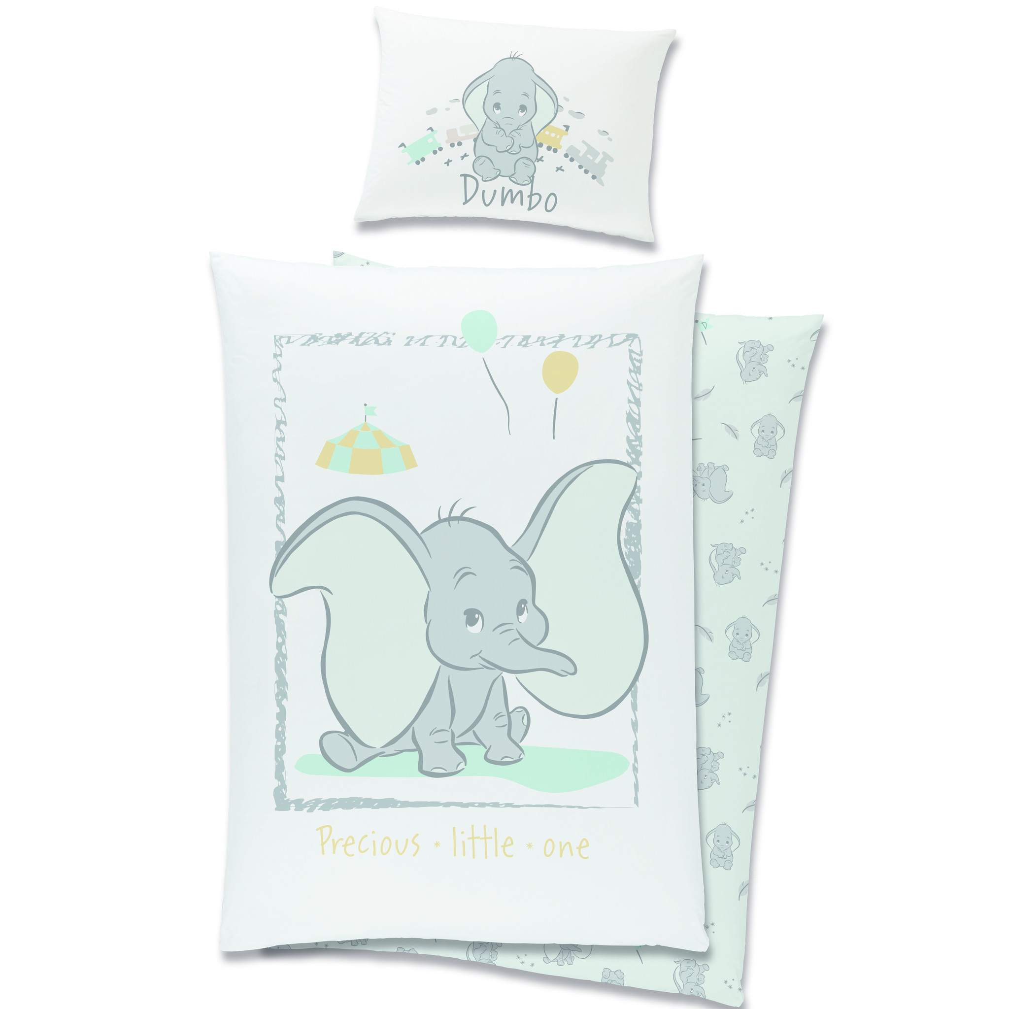 Disney Dumbo BABY Dekbedovertrek, Precious - 100 x 135 cm - Katoen