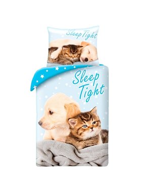 Animal Pictures Dekbedovertrek Sleep Tight 140 x 200 + 70 x90 cm Katoen