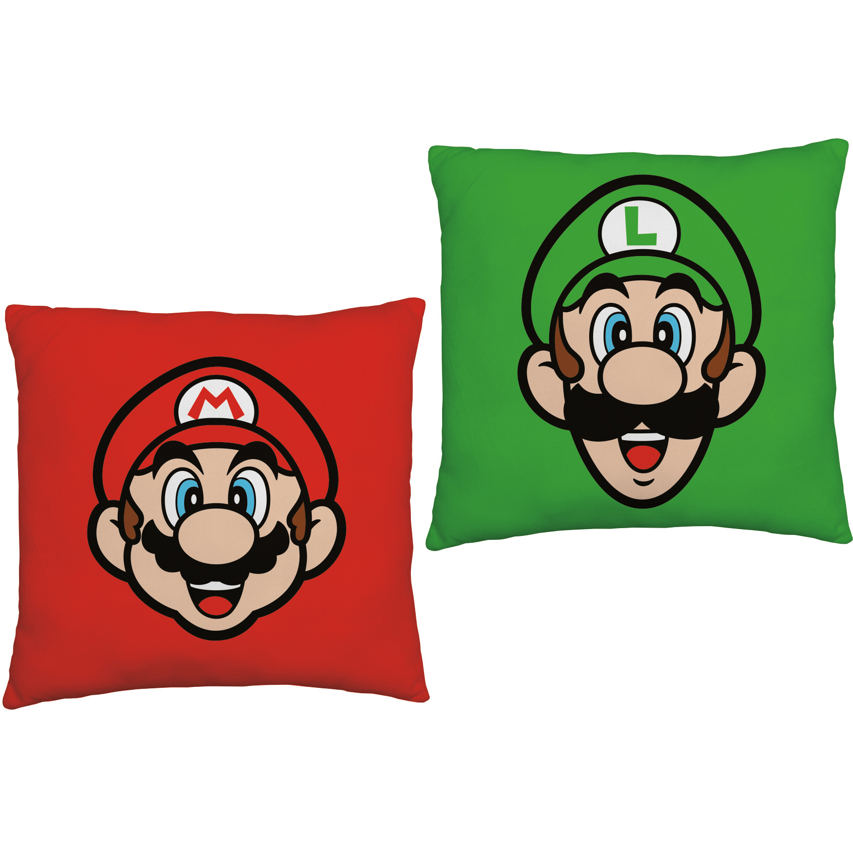 Super Mario Cushion Mario Luigi - 40 x 40 cm - Polyester