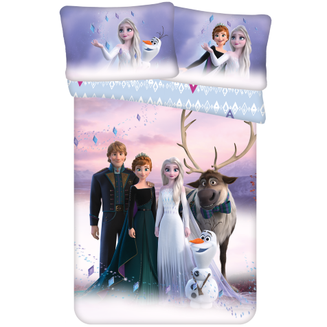 Disney Frozen BABY Dekbedovertrek Familie - 100 x 135 cm - Katoen