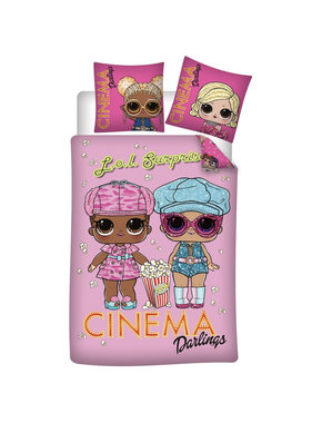 L.O.L. Surprise Duvet cover Cinema Darlings 140 x 200 cm 63 x 63 cm Polyester