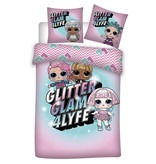 L.O.L. Surprise Dekbedovertrek Glitter Glam 4Life - Eenpersoons - 140 x 200 cm - Katoen