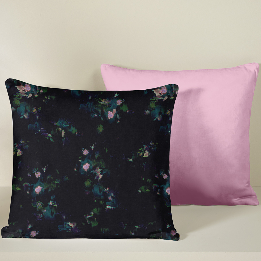 De Witte Lietaer Decorative Pillowcase Set Aurelia Blush - 40 x 40 cm - Satin Cotton