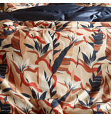 De Witte Lietaer Duvet cover Jungle Cat Dress Blues - Single - 140 x 200/220 cm - Cotton Satin