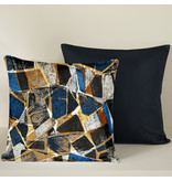 De Witte Lietaer Decorative Pillowcase Set Valdez Outer Space - 40 x 40 cm - Satin Cotton