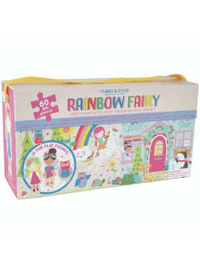 Floss & Rock Floor puzzle 60 pieces Rainbow Fairy