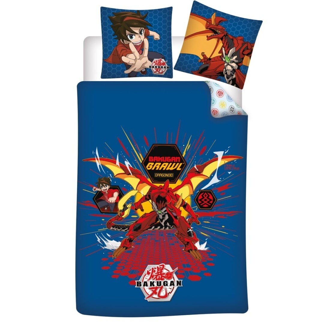 Bakugan Duvet cover Brawl - Single - 140 x 200 cm - Polyester