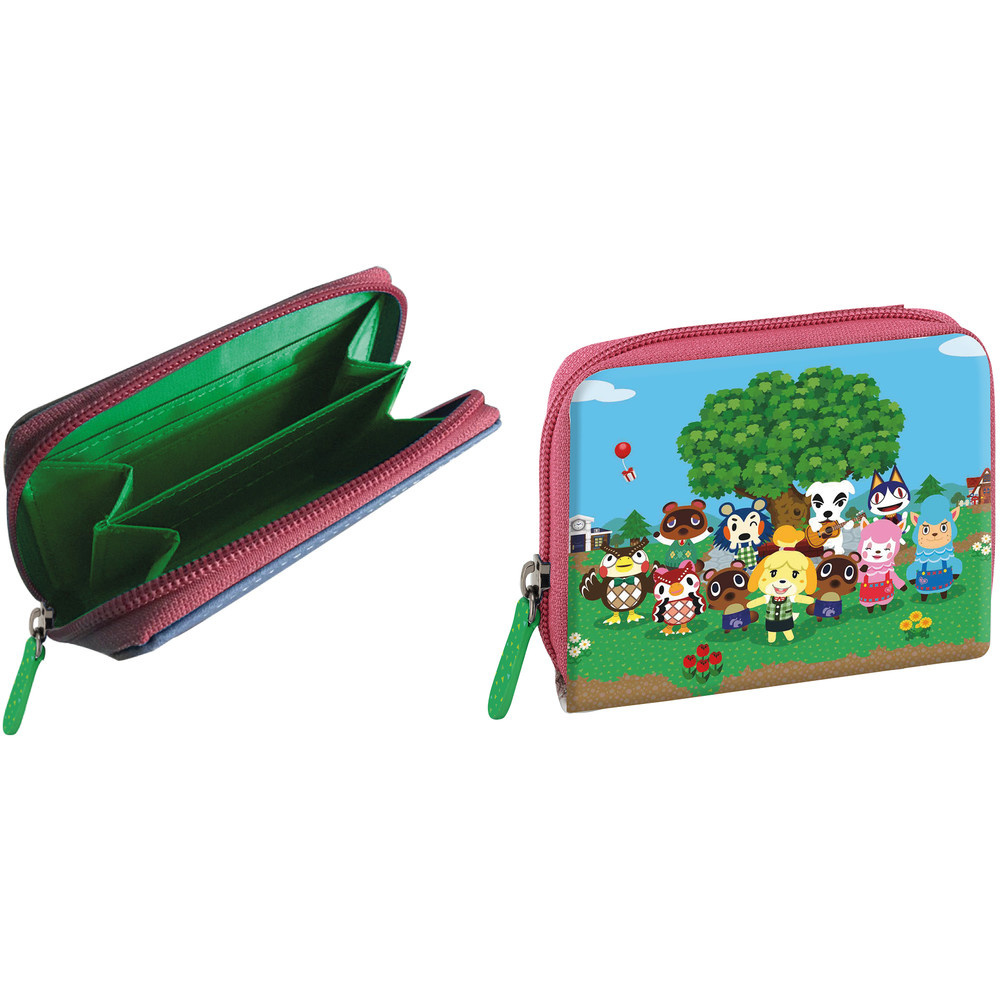 Animal Crossing Portemonnee Buddies - 12 x 9 x 2 cm - Polyester