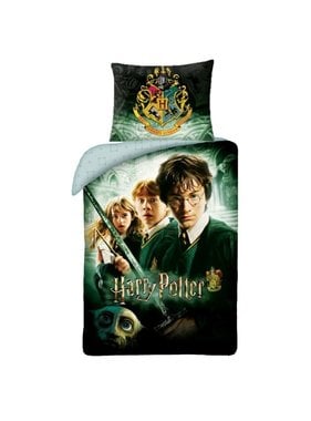Harry Potter Duvet cover Lumos 140 x 200 cm + 70 x 90 cm Cotton