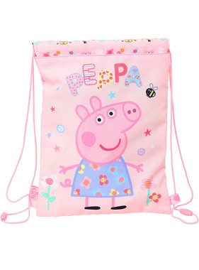 Peppa Pig Junior Gymbag Having Fun 34 x 26 cm Polyester