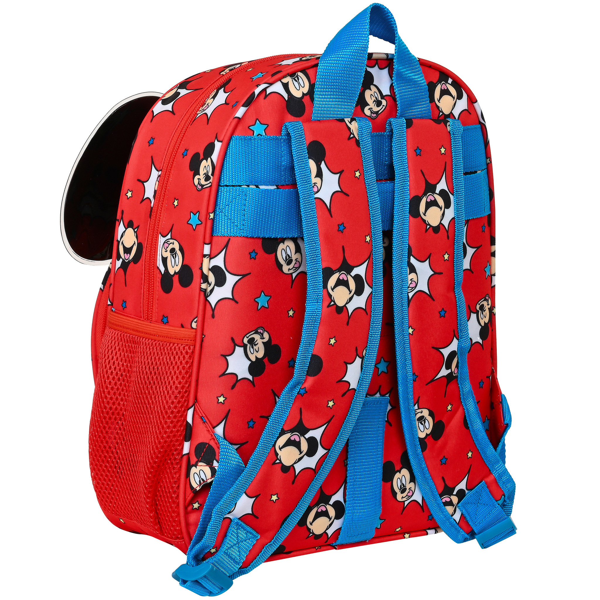 Disney Mickey Mouse Backpack, Happy Smiles - 34 x 28 x 10 cm - Polyester