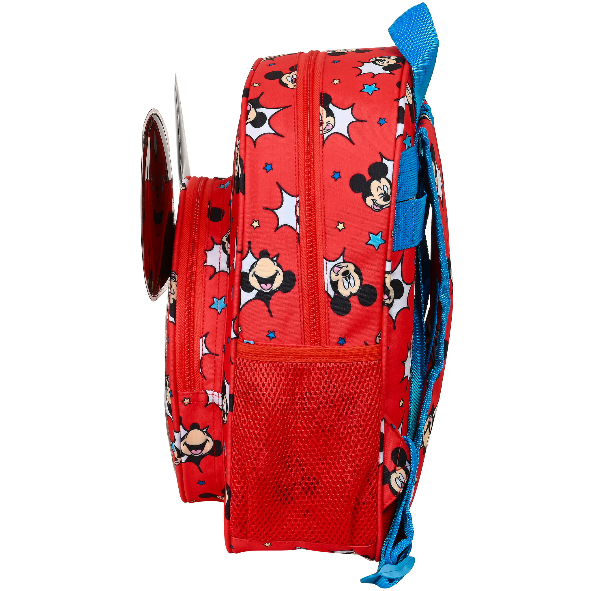 Disney Mickey Mouse Backpack, Happy Smiles - 34 x 28 x 10 cm - Polyester